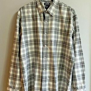 Lands' End Men's Dress Shirt XL
